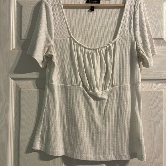 Jessica Simpson White Shirt - Picture 1 of 6